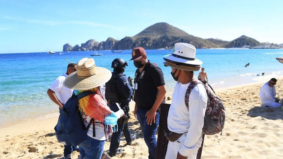 Vendedores ambulantes Los Cabos