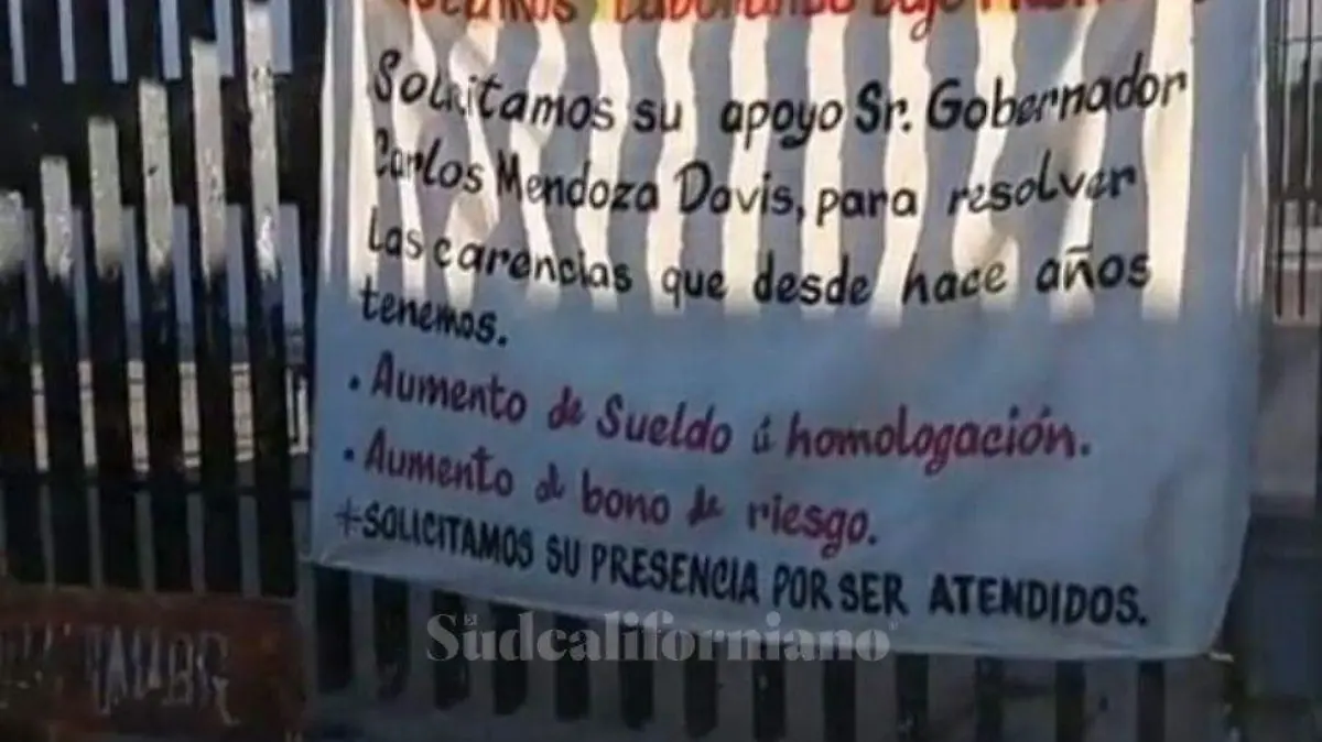 Protesta cereso Comondú