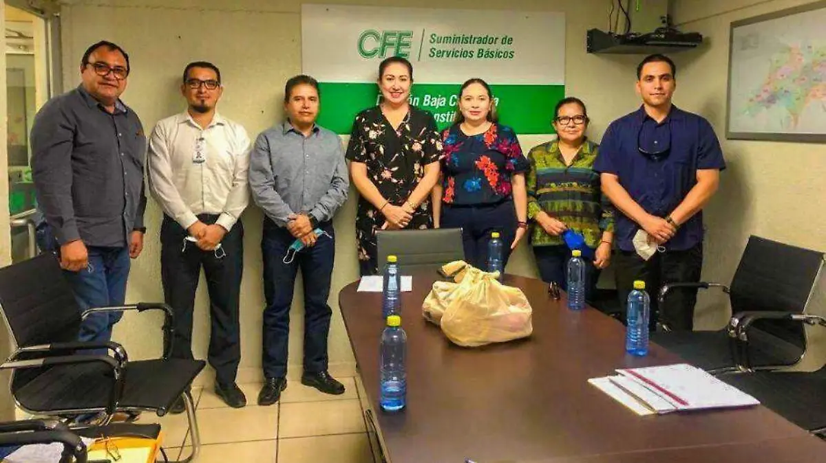 Ayuntamiento de Mulegé acuerdo con CFE