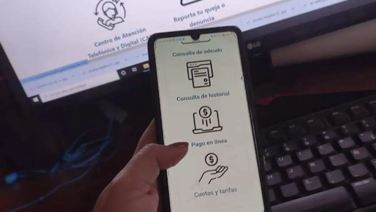 Pagar agua Los Cabos App