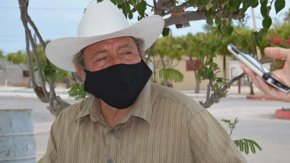 Ranchero La Paz sequía ganado