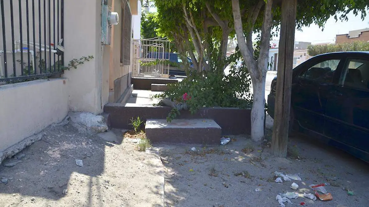 Calle banqueta La Paz