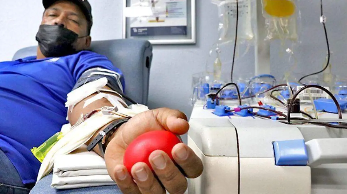 Colecta de sangre en La Paz