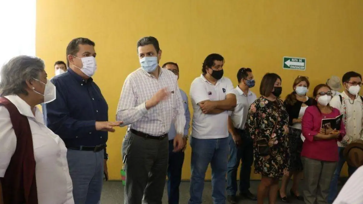 Simulacro vacunación Covid-19 docentes