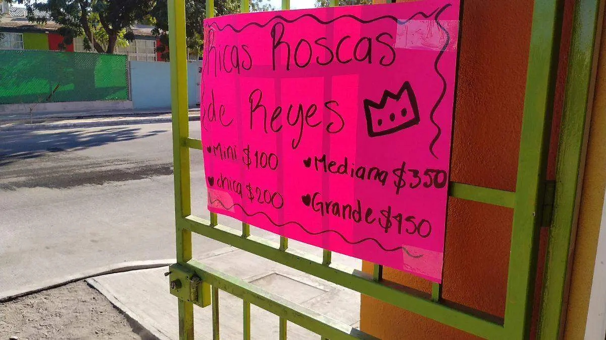 rosca de reyes chilanga en la paz