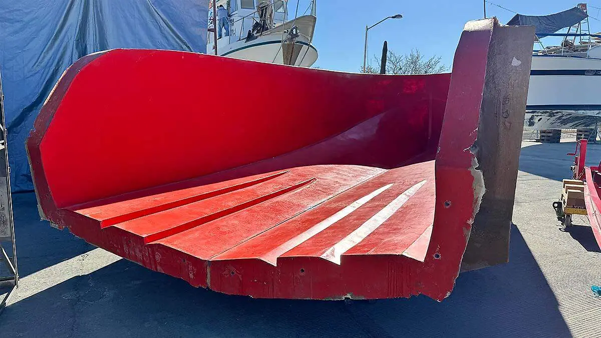 El primer barco bombero de Mexico