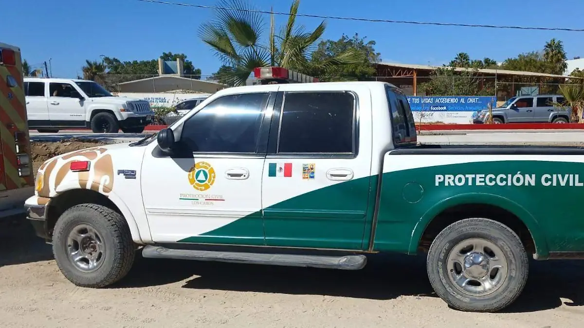 unidad de emergencia en los cabos