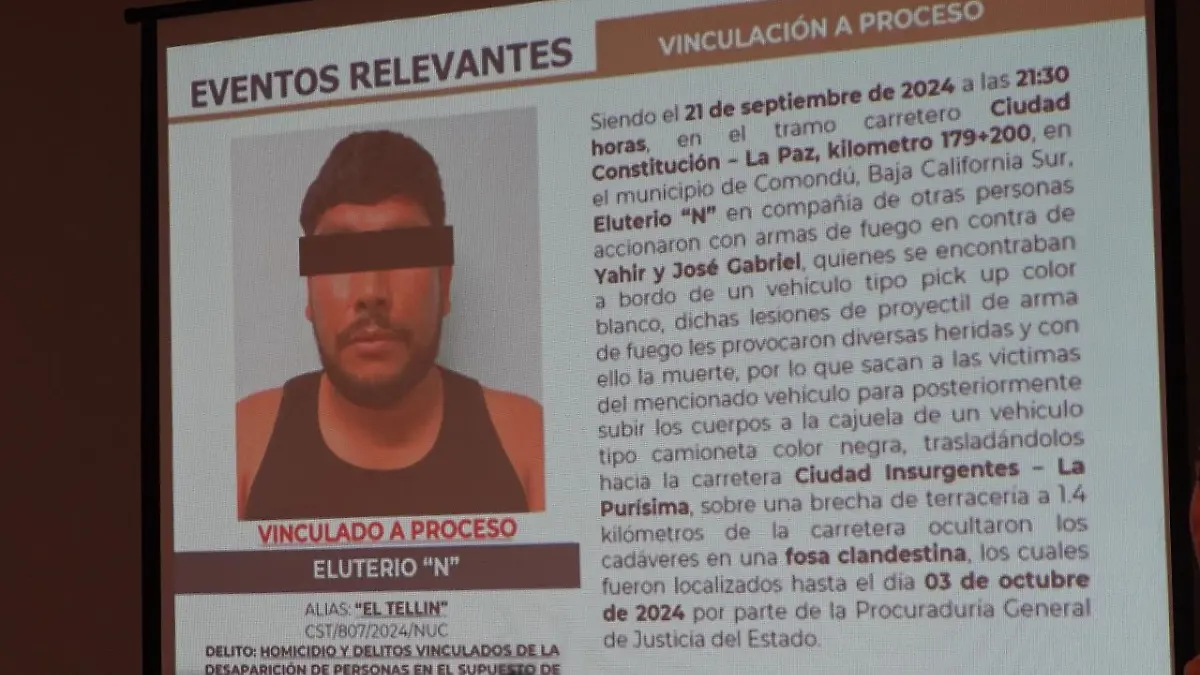 presunto responsable de la muerte de policias estatales