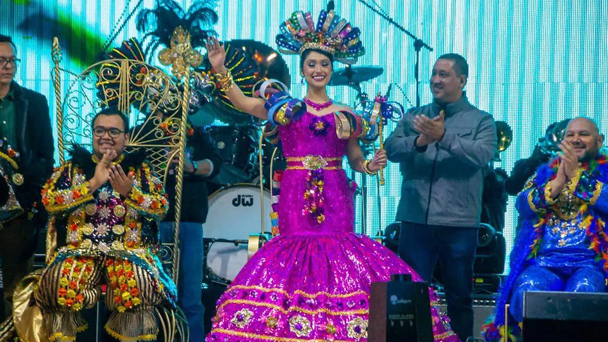 Corte real carnaval la paz 2024