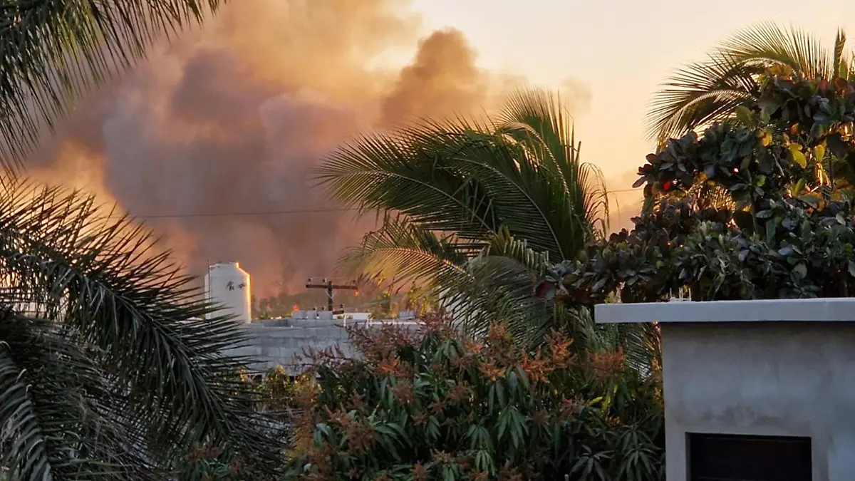 incendio en estero josefino