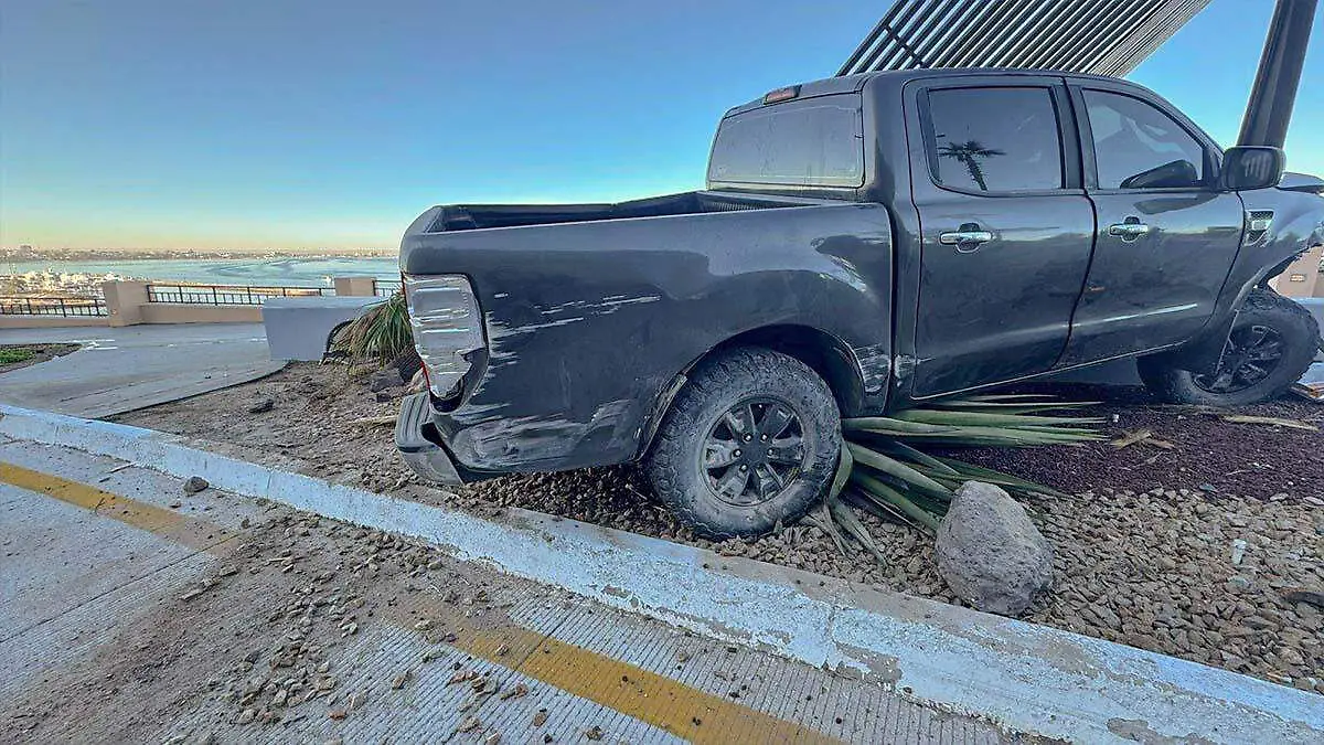 accidente en la carretera ecenica