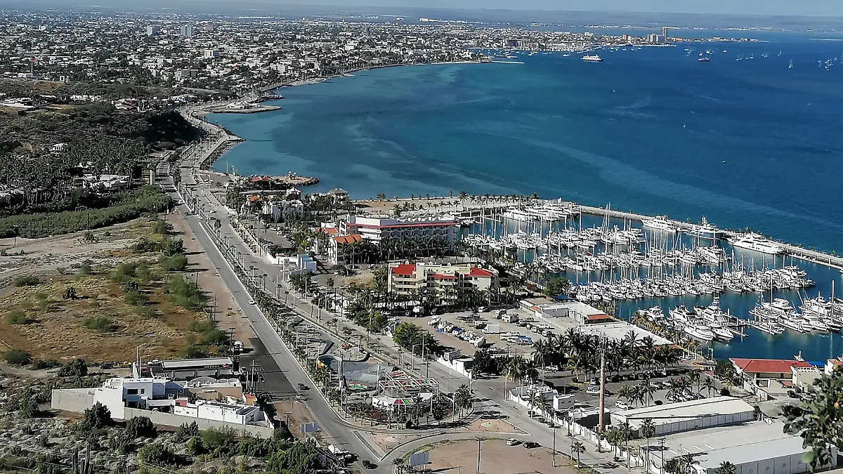 Panoramica de la bahía de La Paz
