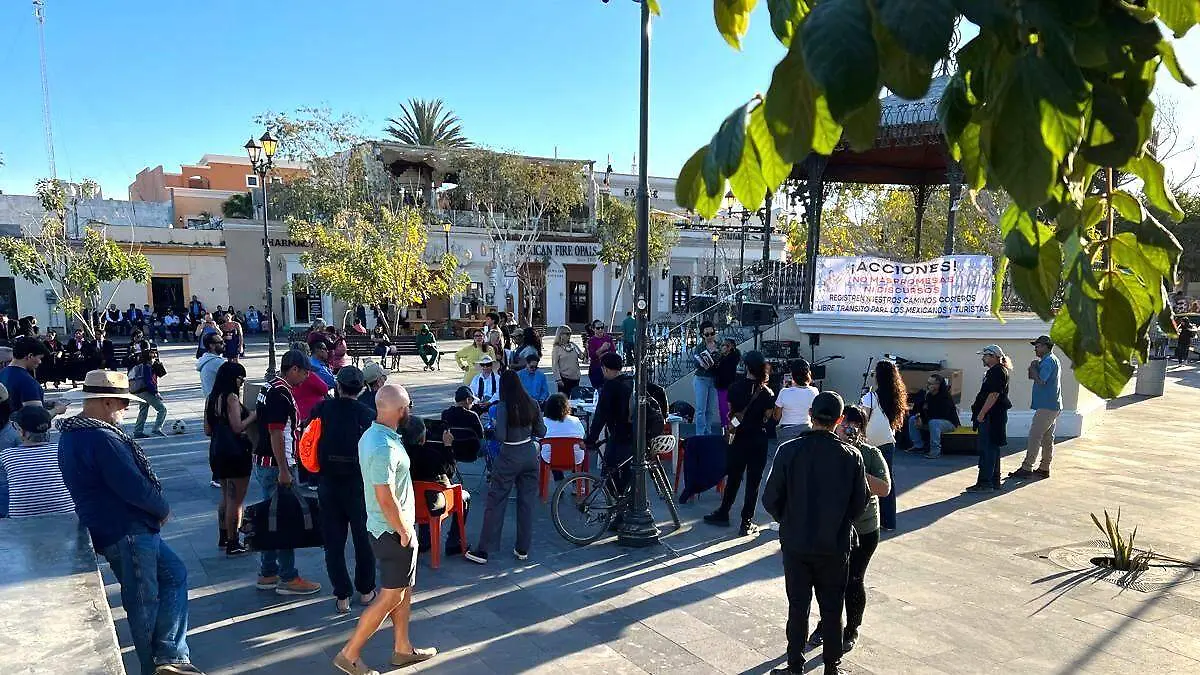 recoleccion de firmas en los cabos