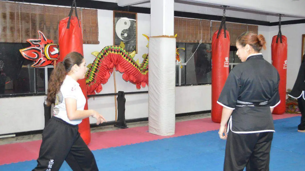 entrenamiento artes marciales chinas