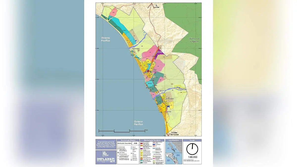 PDU todos santos mapa