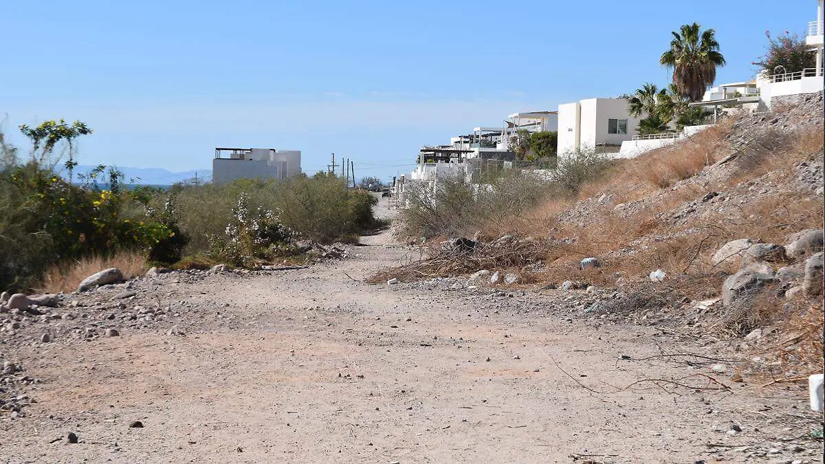 calle norte hacia el fondo