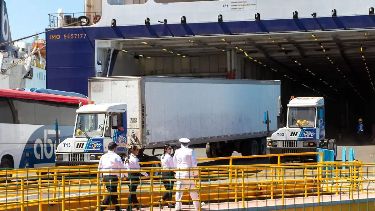 Camion de carga ferry bcs
