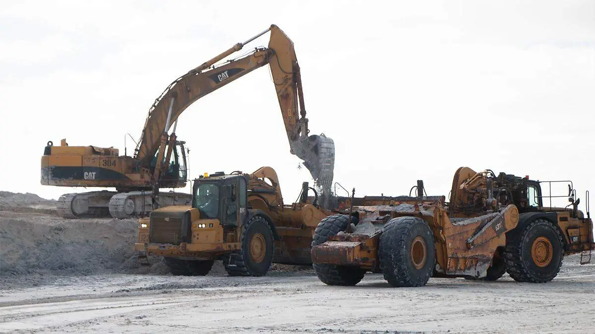 exportadora de sal en huelga