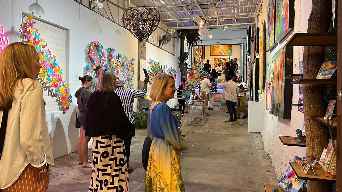 asistentes al festival abc art baja