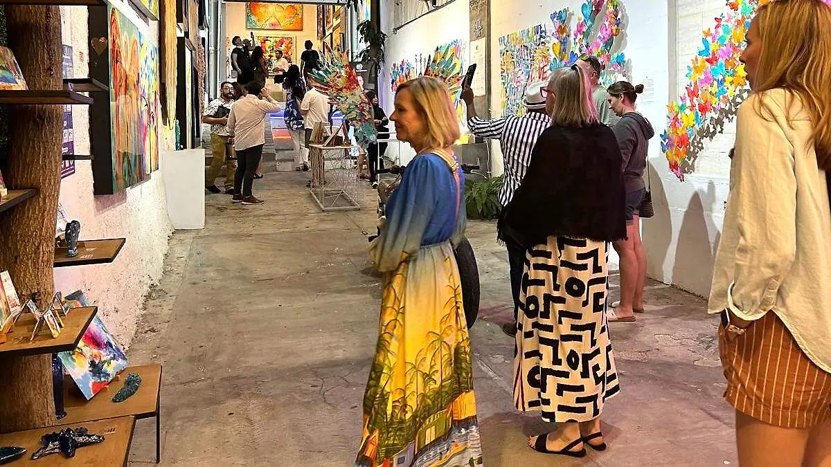 artistas locales e internacionales participan en el festival abc art baja