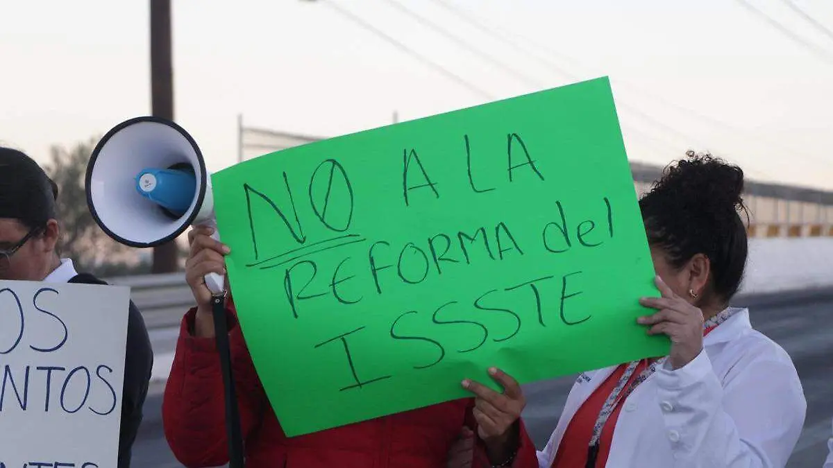 no a reforma al issste