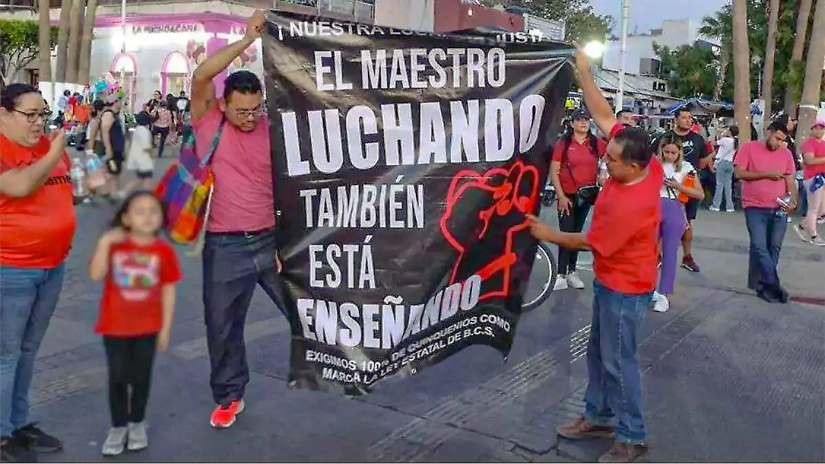 seguirán las manifestaciones magisteriales