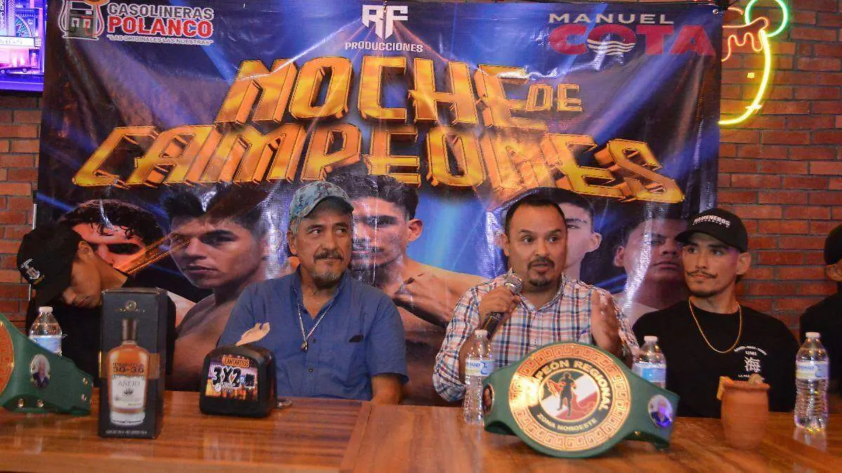 noche de campeones en la paz