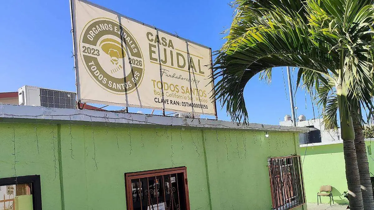 casa ejidal actual de todos santos