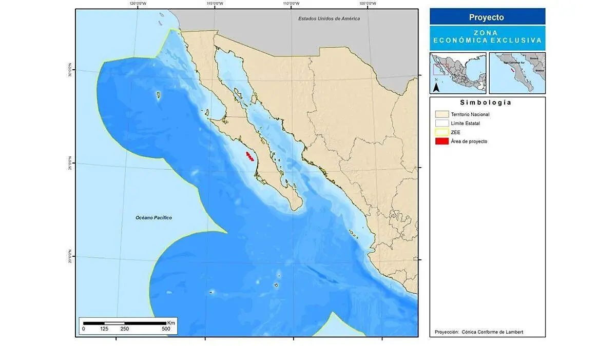 ubicacion Don diego zona economica exclusiva