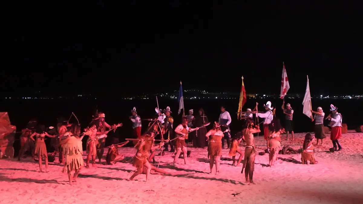 desembarco cortes a la paz