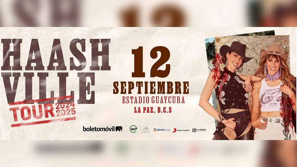 cuando es el concierto de ha ash en la paz