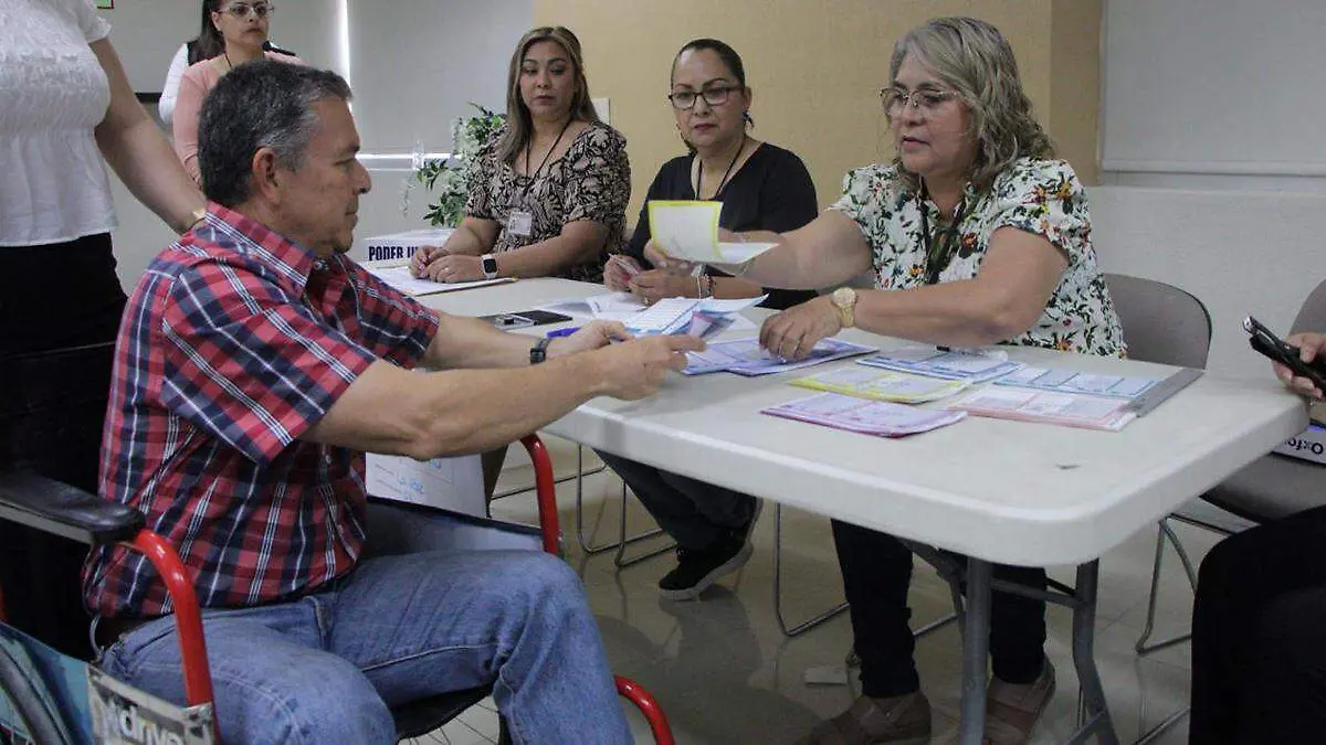 presidenta de casilla boletas entrega eleccion judicial bcs