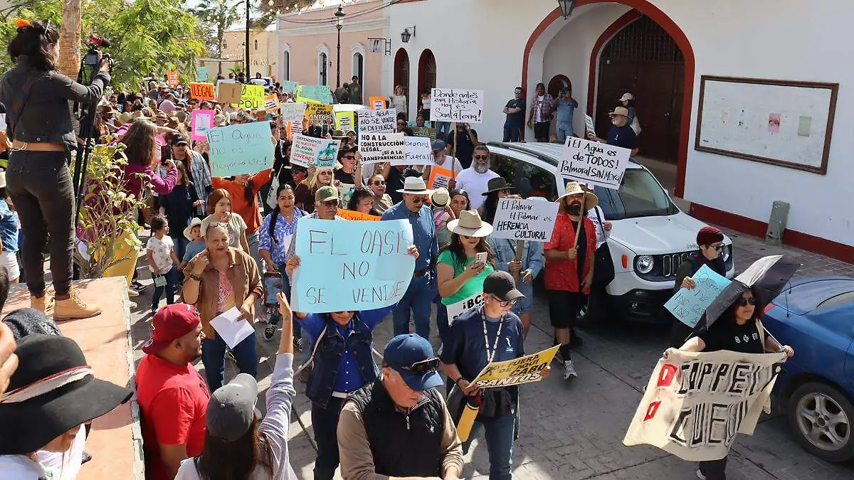 protesta contingente todos santos