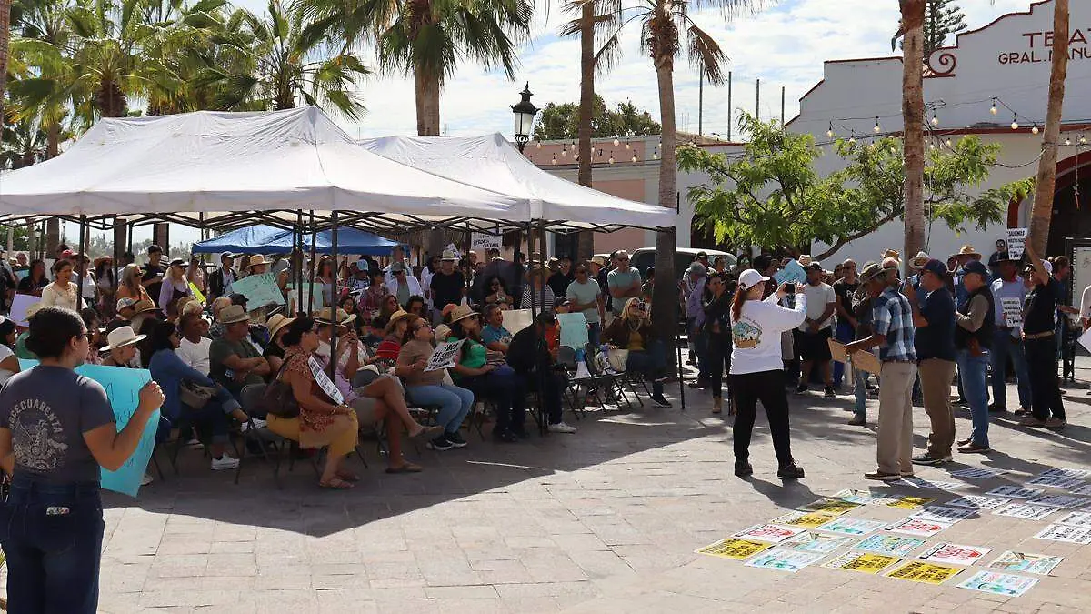 protesta todos santos plaza publica