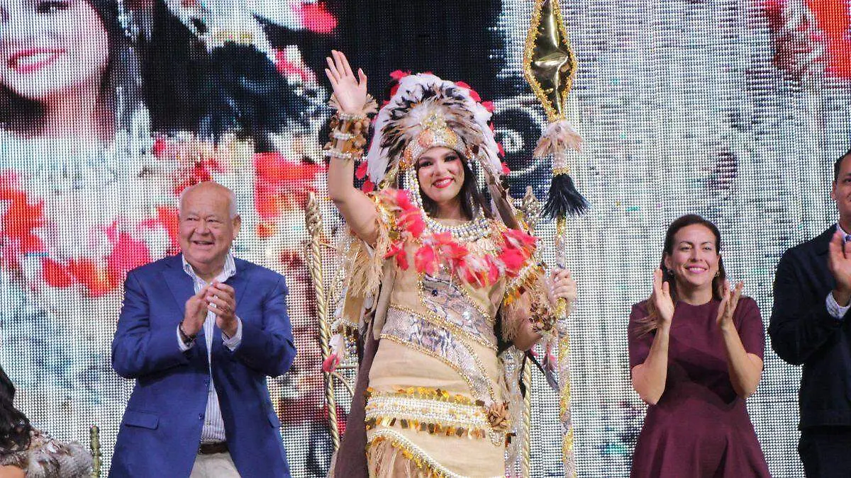 quien es ayumi meza reina calafia 2025