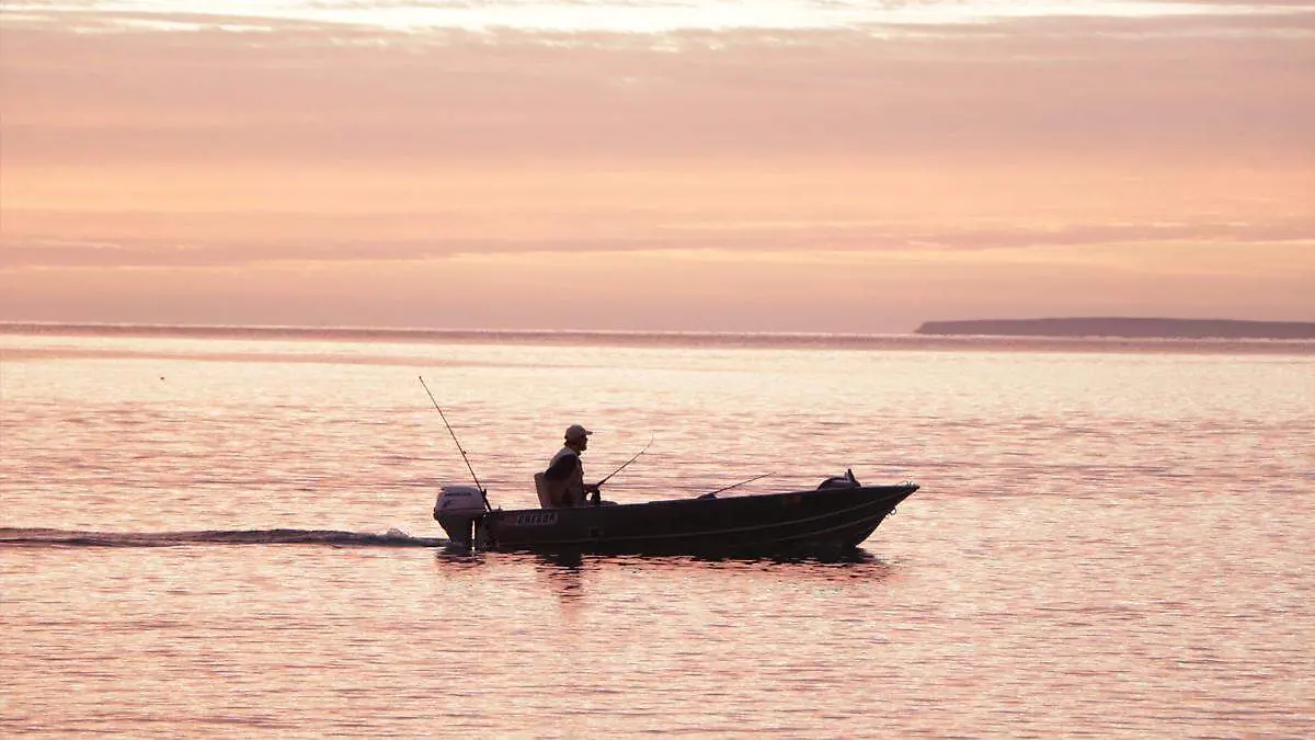 pesca con cana embarcacion