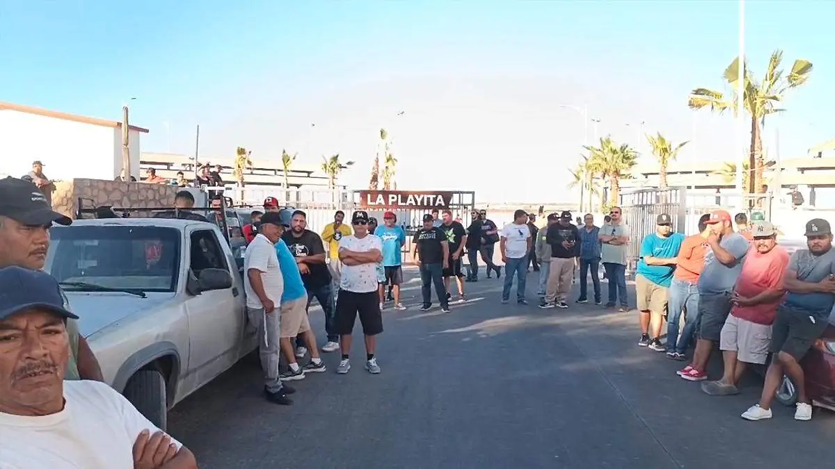 manifestacion pescadores santa rosalia