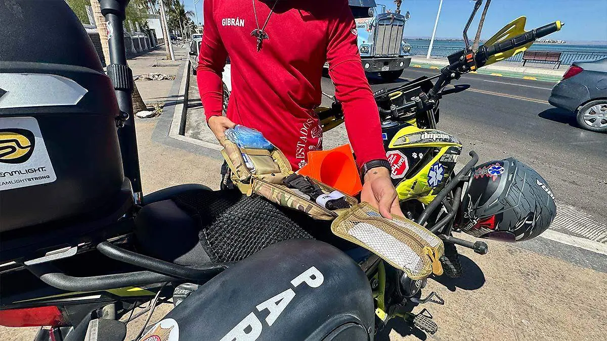 paramedicos cuantas emergencias atienden semanalmente en las motos