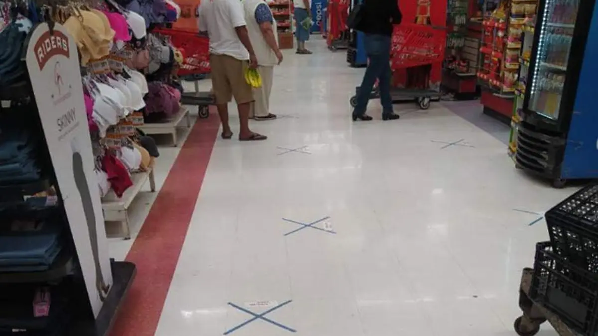 SENALIZACION EN SUPERMERCADO