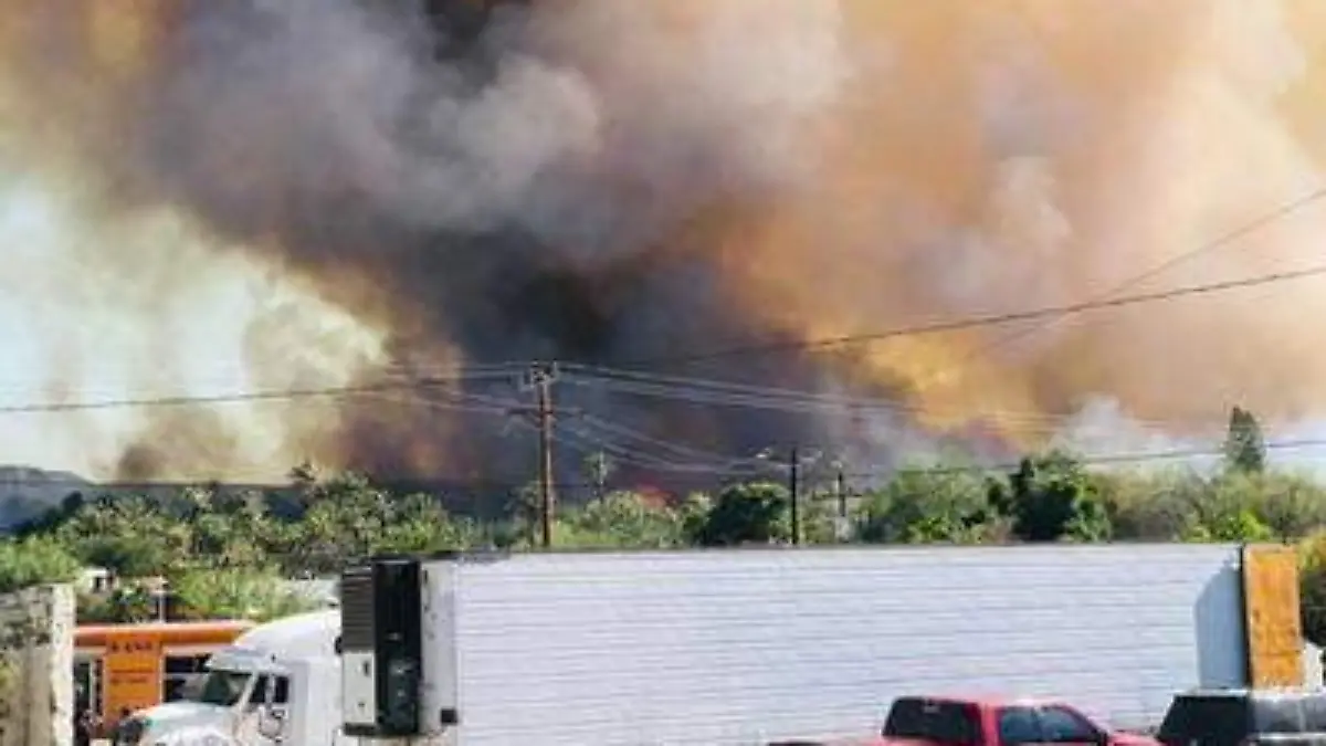 Incendio Mulegé
