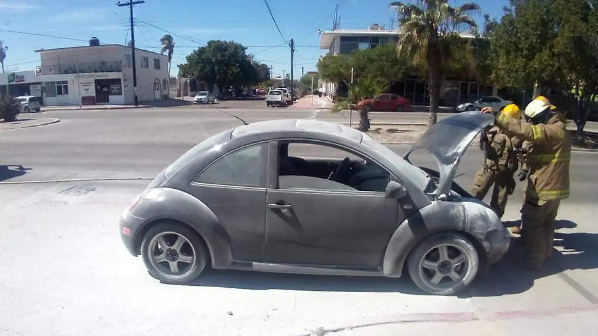vehiculo incendio