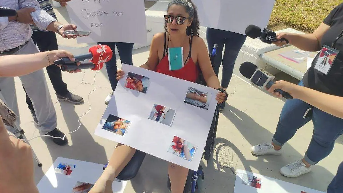 accidente balandra buza  Alexandra Alvarez