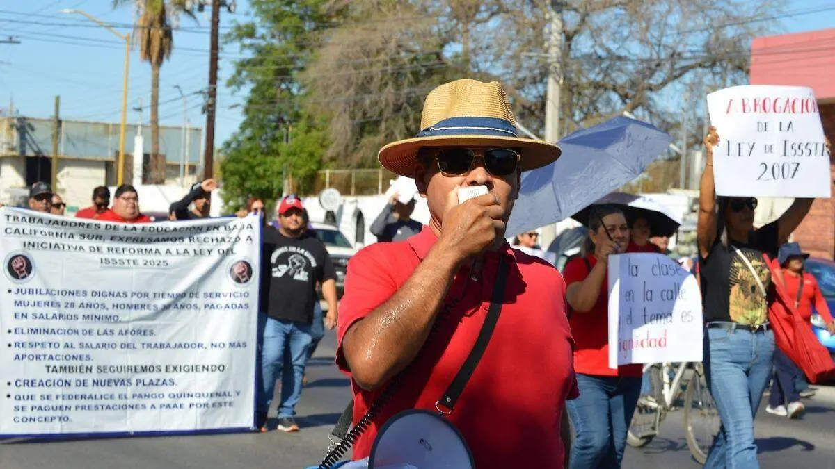segundo dia de proetsas en la paz