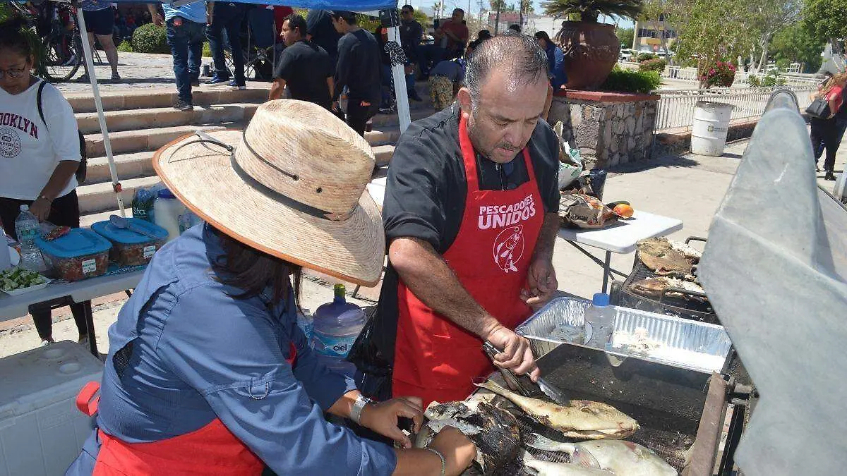 ASAN PESCADOS a modo de protestas