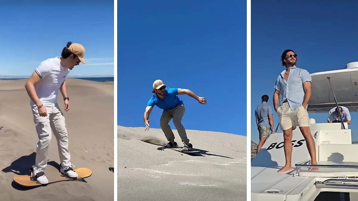 Alex fernandez y Sebastian zurita en la paz