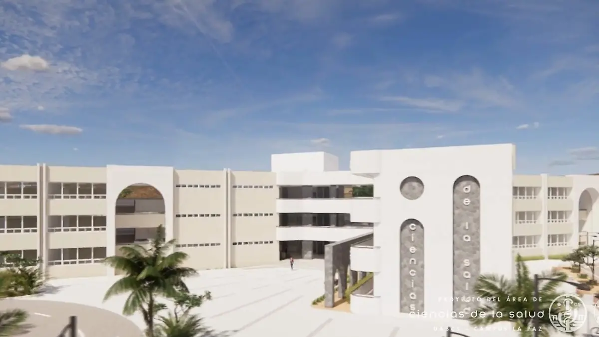 Proyecto del edificio de ciencias de la salud de la UABCS