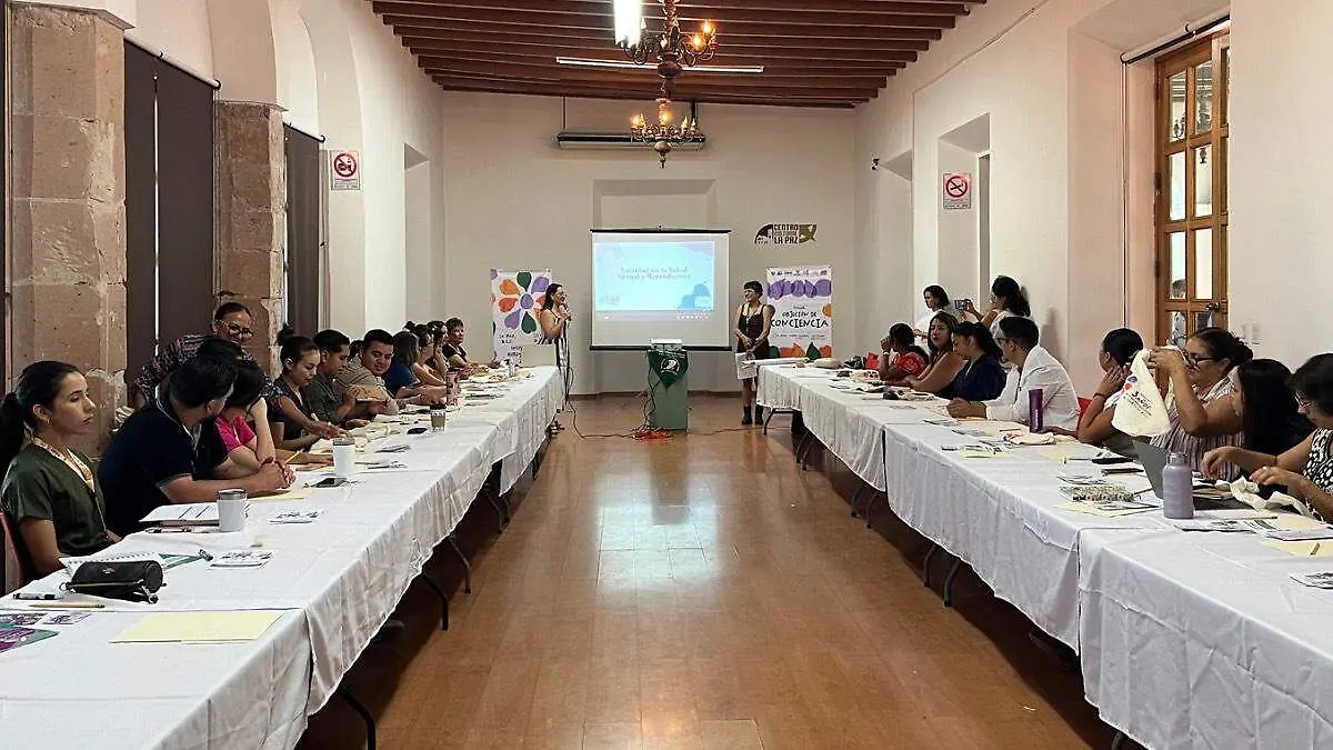 Asistentes taller objeción de conciencia