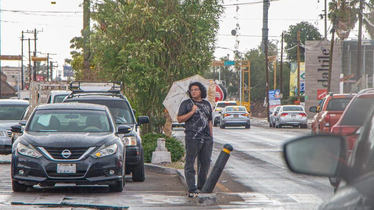 Lluvias en La Paz