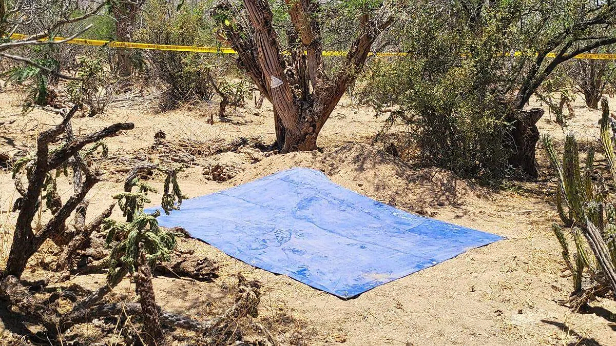 fosa clandestina tapada