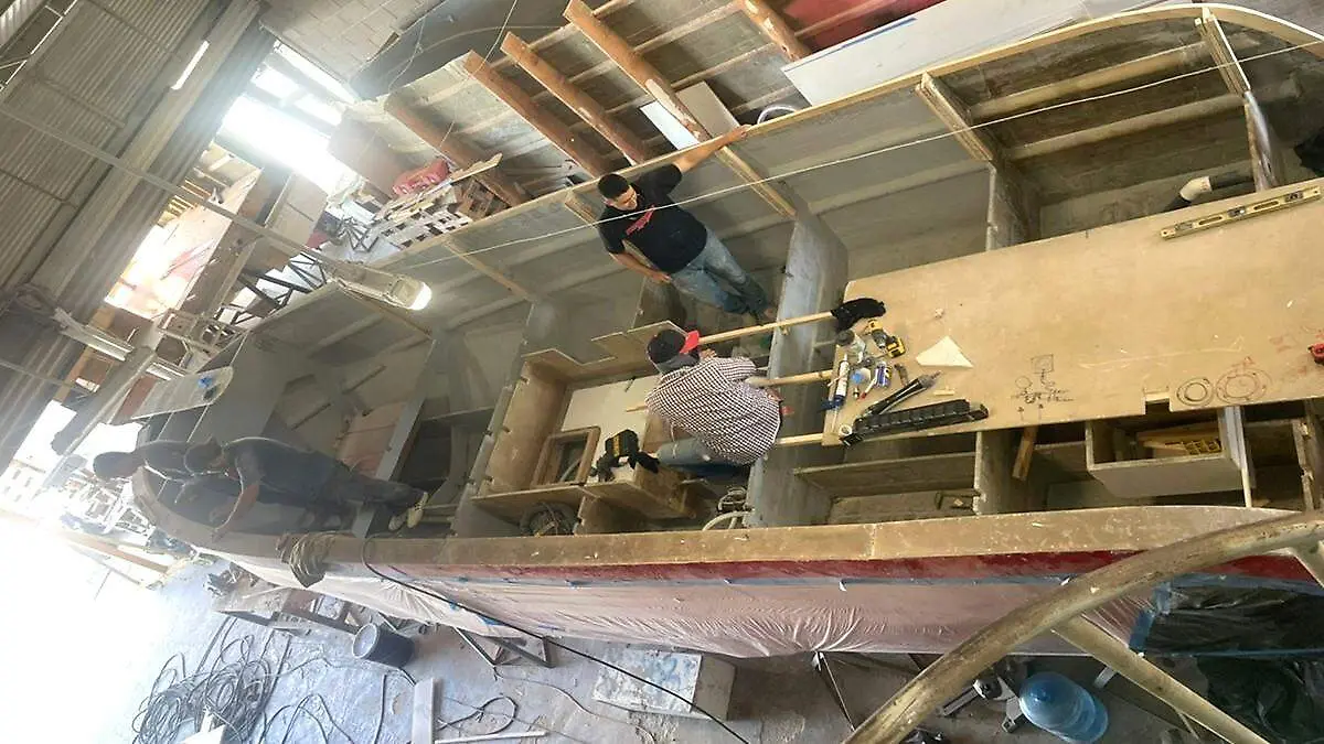 construccion embarcacion bombera